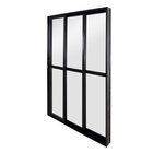 Porta Sacada 3 Folhas Alumínio 1,20 X 2,10 Com Fecho Hale Esq