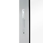 Porta Sacada 3 Folhas Alumínio 1,20 X 2,10 Com Fecho Hale Esq