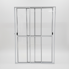 Porta Sacada 3 Folhas De Vidro Aluminio Branco C/ Trinco 2,10