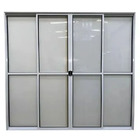 Porta Sacada 4 Folhas Aluminio Branco C/trinco 2.10x1.50 Com