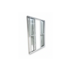 Porta Sacada 4 Folhas Aluminio Branco Com Fechadura 2,10x1,50