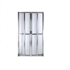 Porta Sacada 4 Folhas Com Fechadura 2,10 X 2,00 Cor Brilhante