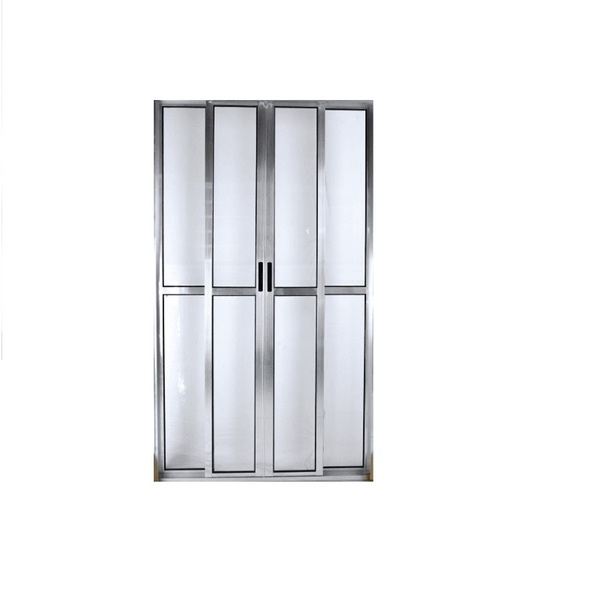 Porta Sacada 4 Folhas Com Fechadura 2,10 X 2,00 Cor Brilhante
