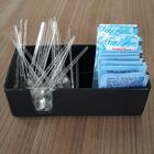 Porta Sachês Chás Açucares Organizador Multiuso De Bancada