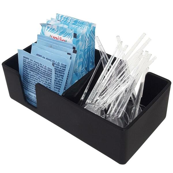 Porta Sachês Chás Açucares Organizador Multiuso De Bancada