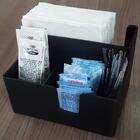 Porta Sachês Guardanapos Açúcar Organizador Multiuso Bancada