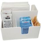 Porta Sachês Guardanapos Açúcar Organizador Multiuso Bancada