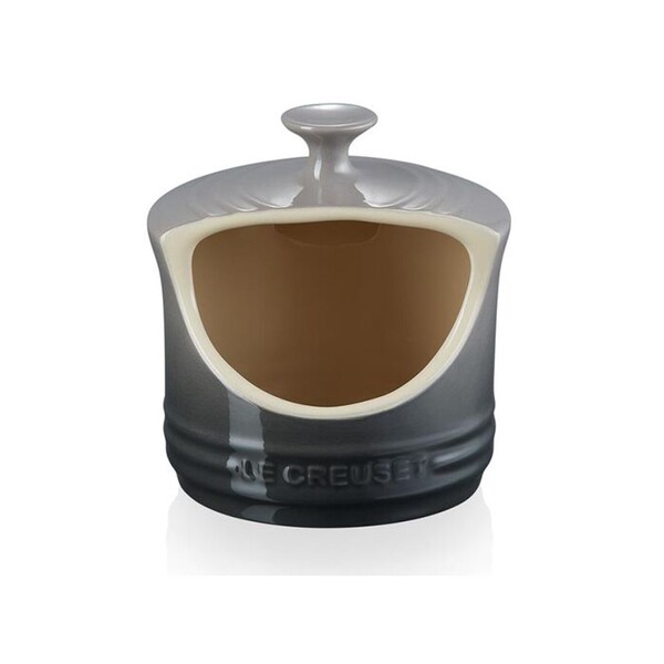 Porta Sal De Cerâmica - Oficial Le Creuset - Cinza Flint