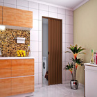 Porta Sanfonada 90cm X 2 10m - Colorida - Mogno