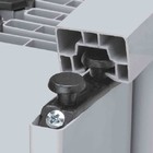 Porta Sanfonada com Trinco PVC Puntinato 210 x 84 cm