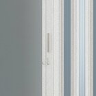 Porta Sanfonada Com Trinco Puntinato 084x210 Cinza