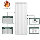 Porta Sanfonada De Pvc 125x210cm Bariri - Tk Branco