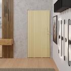 Porta Sanfonada De Pvc 135x210cm Bariri - Tk Bege