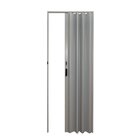 Porta Sanfonada De Pvc 210cm X 80cm Belplast Cinza