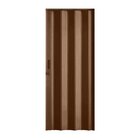 Porta Sanfonada De Pvc 210cm X 84cm Plastporta Bcf Imbuia