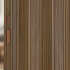 Porta Sanfonada De Pvc 210x105cm Bariri Imbuia