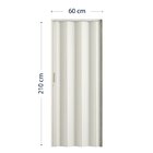 Porta Sanfonada De Pvc 210x60cm Pronta Bcf Branco