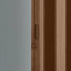 Porta Sanfonada De Pvc 210x72cm Com Trinco Bcf Imbuia