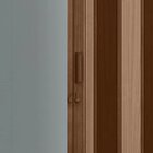 Porta Sanfonada De Pvc 210x84cm Com Trinco Bcf Imbuia