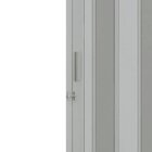 Porta Sanfonada De Pvc 210x84cm Translúcida Bcf Cinza