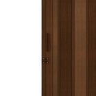 Porta Sanfonada De Pvc 210x84cm Translúcida Bcf Imbuia