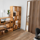 Porta Sanfonada Lisa de Plástico PVC Imbuia com fechadura 2,10x0,85m Permatti