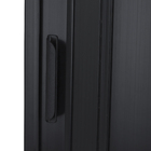 Porta Sanfonada Lisa PVC Modelo PlastPorta Preta 2,10x0,72m BCF