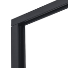 Porta Sanfonada Lisa PVC Modelo PlastPorta Preta 2,10x0,96m BCF