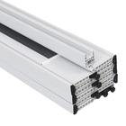 Porta Sanfonada Decorada Plástico PVC Branco 2,10x0,84m BCF