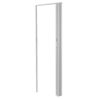 Porta Sanfonada Plástico PVC Cinza 2,10x0,80m Plastilit