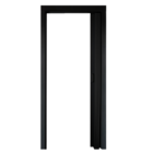 Porta Sanfonada Pvc 0,72x2,10m Multilit  Preta