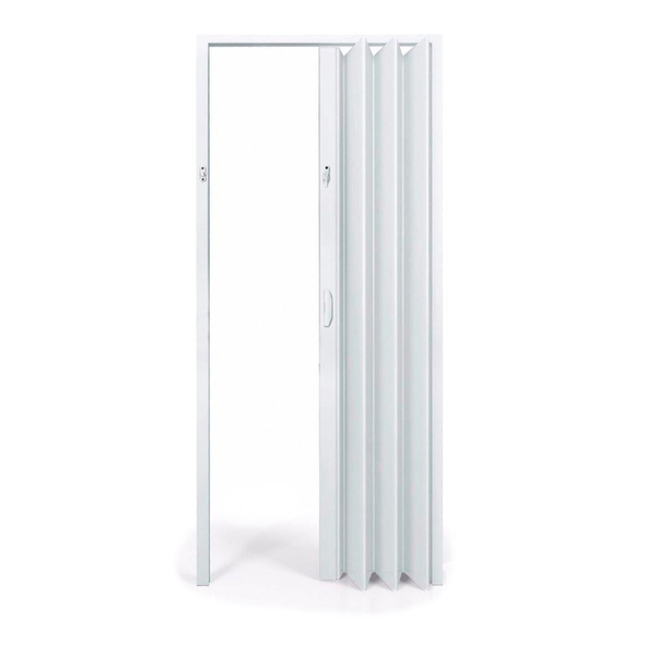 Porta Sanfonada Pvc 0,84x2,10 Multilit Branco | Leroy Merlin