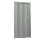 Porta Sanfonada Pvc 0,96x2,10 Multilit Cinza