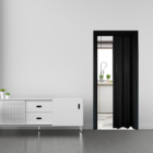 Porta Sanfonada Pvc 0,96x2,10m Multilit  Preta