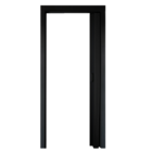 Porta Sanfonada Pvc 0,96x2,10m Multilit  Preta