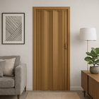 Porta Sanfonada Pvc 1,46m Cerejeira