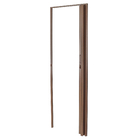 Porta Sanfonada Lisa Amadeirado PVC Marrom 2,10X0,84cm BCF