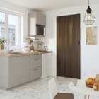 Porta Sanfonada PVC Nogueira 2,10x0,85cm Artens