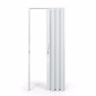 Porta Sanfonada Pvc Polifort 210cmx100cm Branco Neve