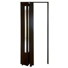 Porta Sanfonada Translucida Com Trinco Imbuia 084x210