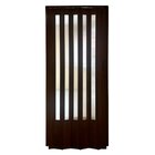 Porta Sanfonada Translucida Com Trinco Imbuia 084x210