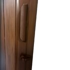 Porta Sanfonada Translucida Com Trinco Imbuia 096x210