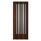 Porta Sanfonada Translucida Com Trinco Imbuia 72x210
