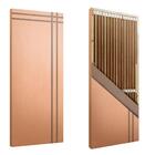 Porta Sarrafeada Frisada Hdf De Eucalipto Friso 03 - 2.10m X