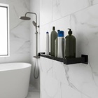 Porta Shampoo 30cm Aço Inox 304 Preto Fosco [q-ps30pf]