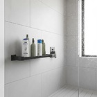 Porta Shampoo 30cm Aço Inox 304 Preto Fosco [q-ps30pf]
