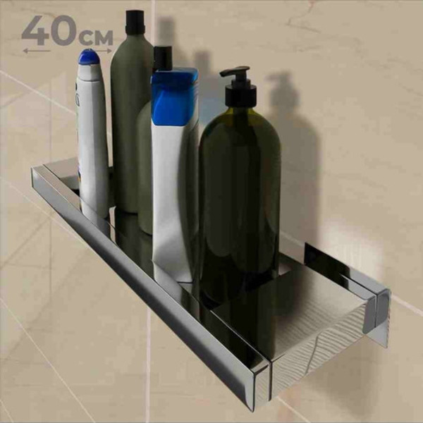 Porta Shampoo [40cm] Aço Inox 304 [r-ps40]