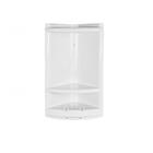 Porta Shampoo / Cantoneira Grande Branco - Metasul, Opção: Br