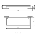 Porta Shampoo -rosê Fosco - Color Dom