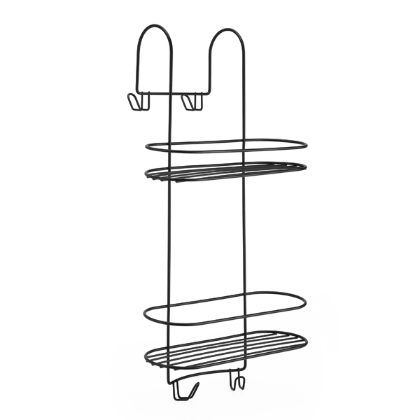 Porta Shampoo Aço Basic Black Fosco Arthi